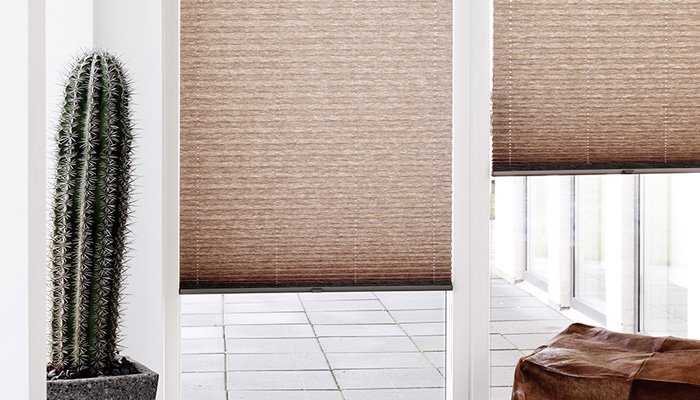 Rjave nagubane žaluzije