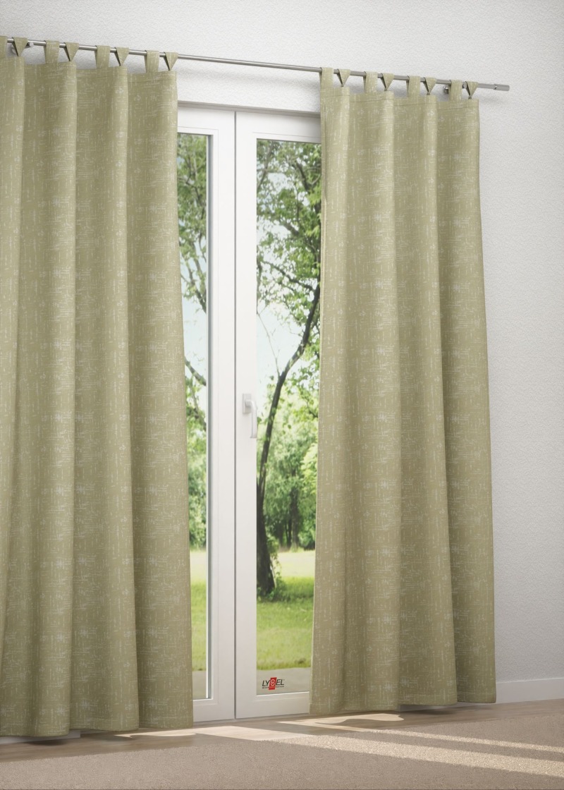 Schlaufenschal in grün