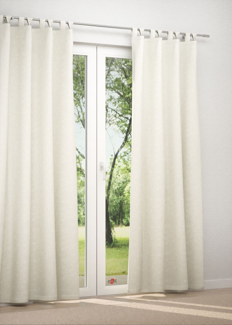 Schlaufenschal in weiß