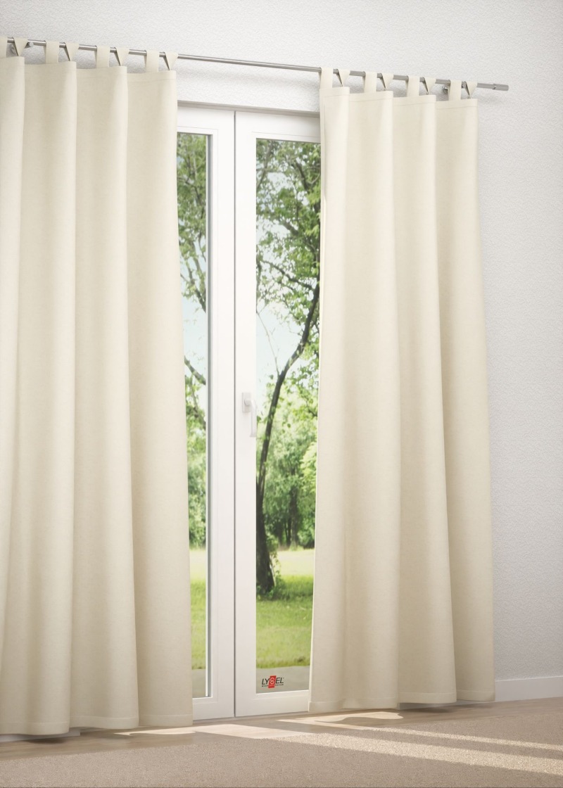 Schlaufenschal in weiß