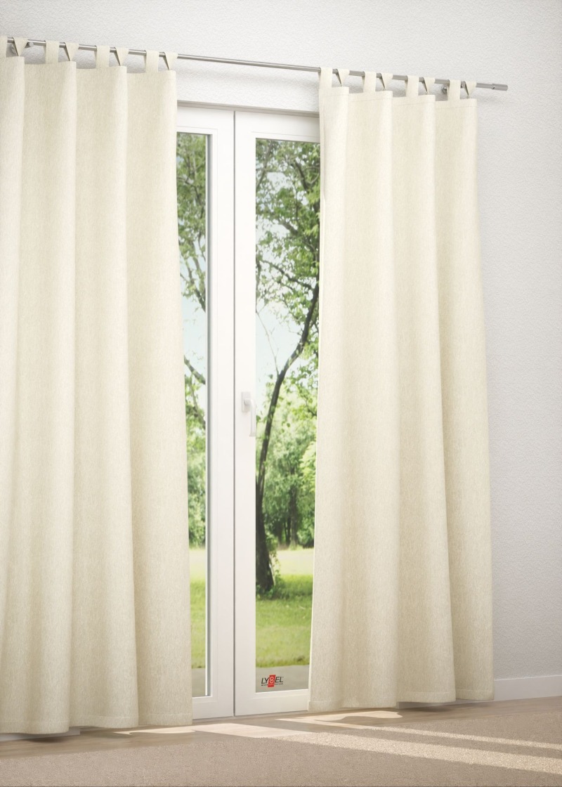 Schlaufenschal in weiß