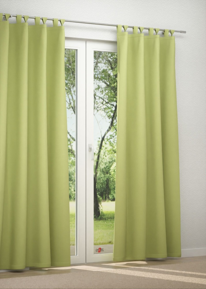 Schlaufenschal in Grün