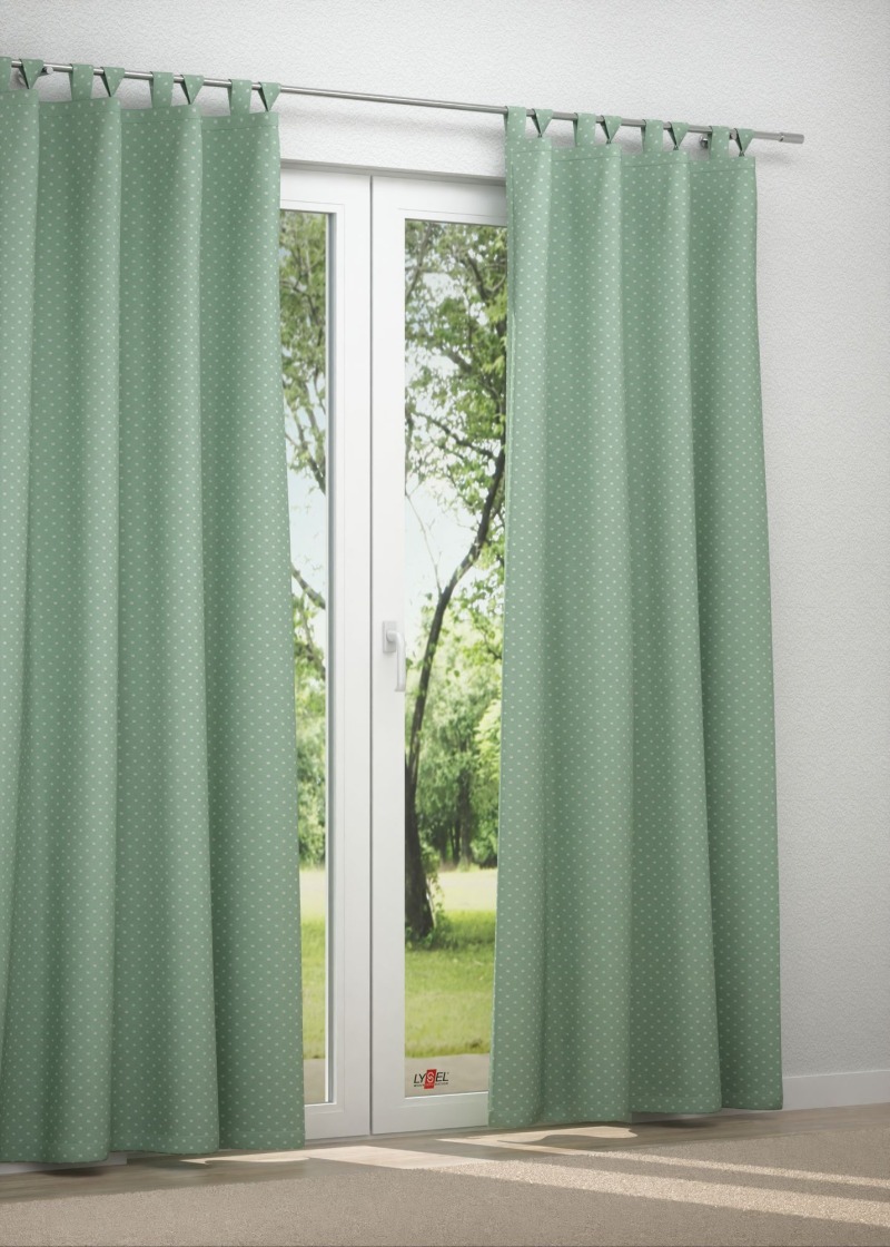 Schlaufenschal in grün