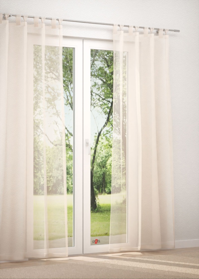 Schlaufenschal in Weiß