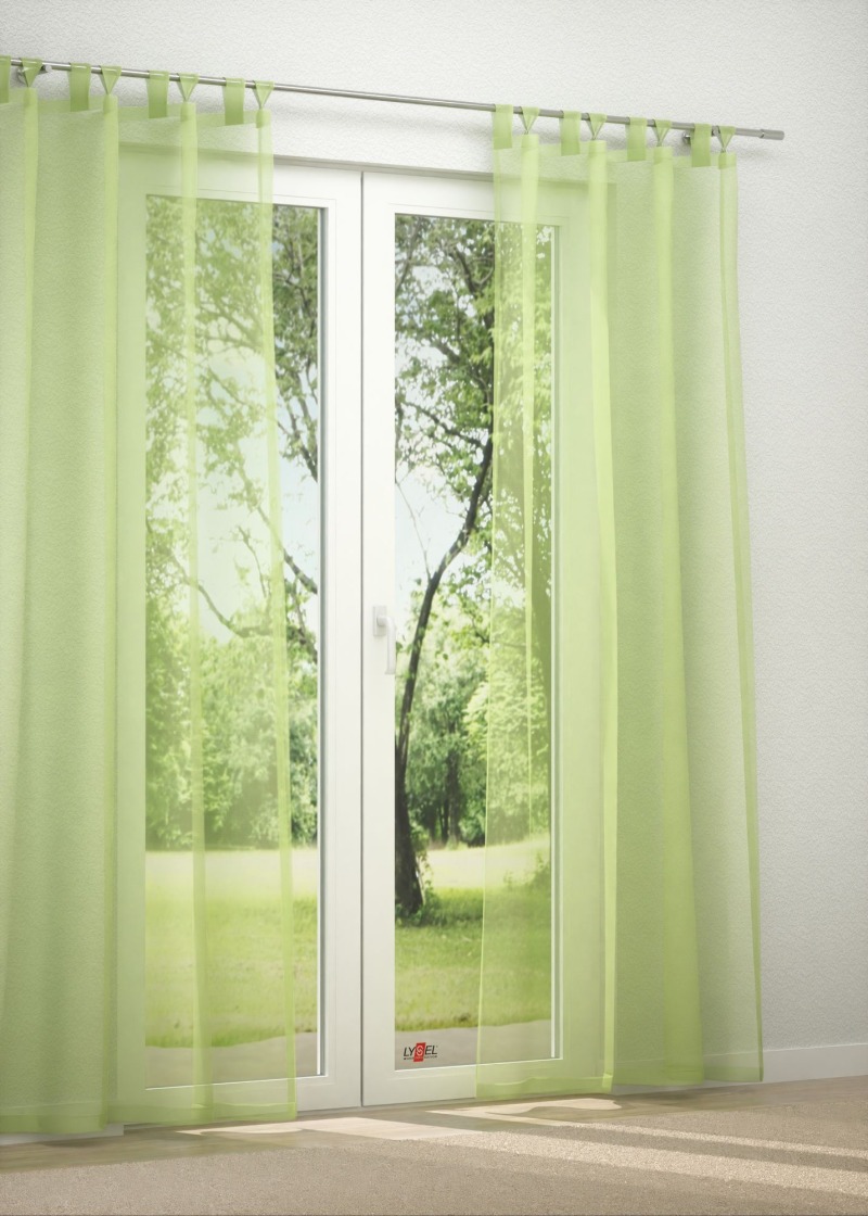 Schlaufenschal in Grün