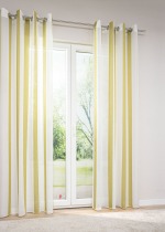 Lysel - Ösenschal Esira Grüngelb