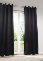 Lysel - Ösenschal Iso Verdunklung Schwarz