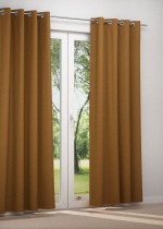 Ösenschal in orange