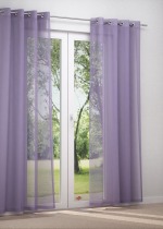 Ösenschal in Violett