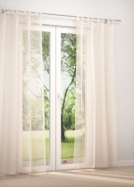 Schlaufenschal in Weiß