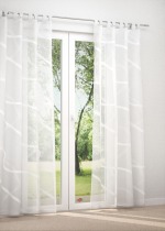 Schlaufenschal in Weiß