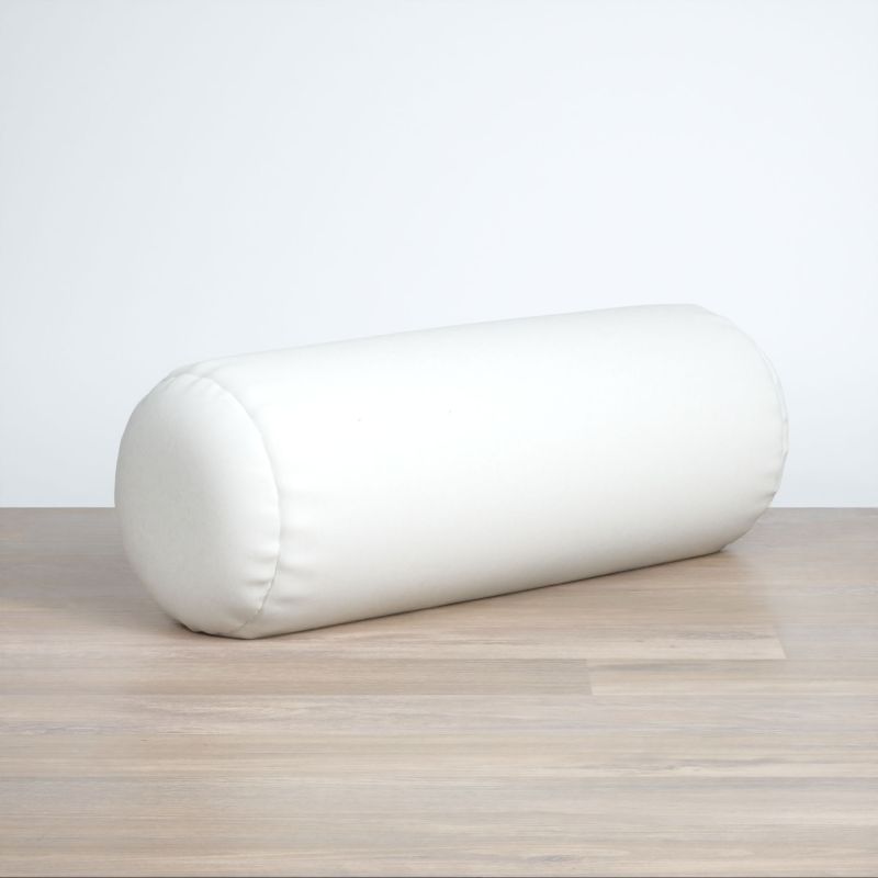 Dekokissen Nackenrolle in weiß