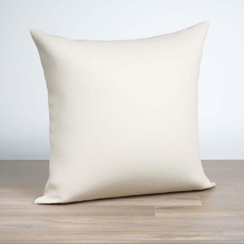 Dekokissen quadratisch in weiß