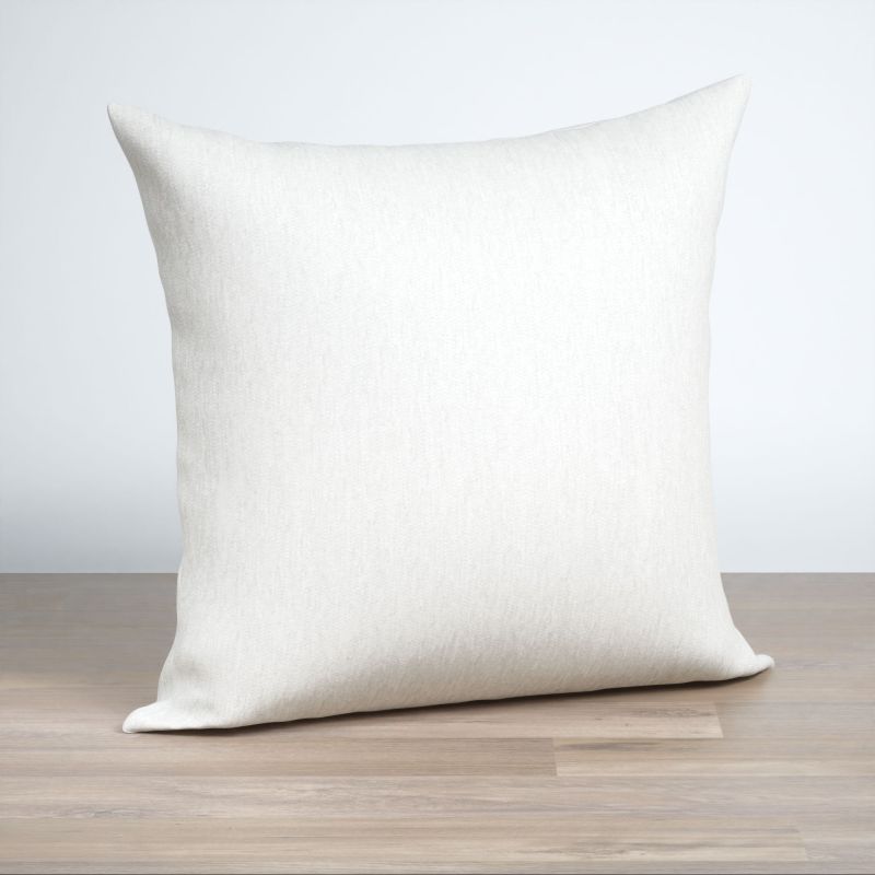 Dekokissen quadratisch in weiß
