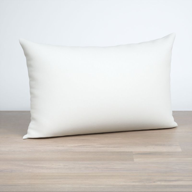 Dekokissen rechteckig in weiß