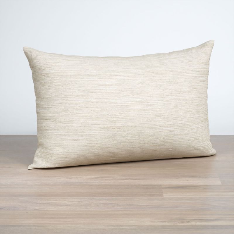 Dekokissen rechteckig in weiß