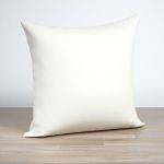 Dekokissen quadratisch in weiß