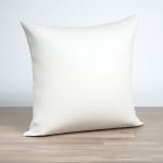 Dekokissen quadratisch in weiß