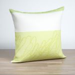 Dekokissen quadratisch in grün