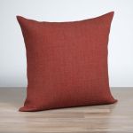 Dekokissen quadratisch in orange