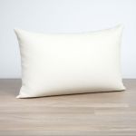 Dekokissen rechteckig in weiß