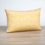 Dekokissen rechteckig in gelb