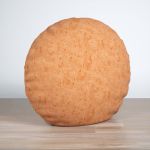 Dekokissen rund in orange