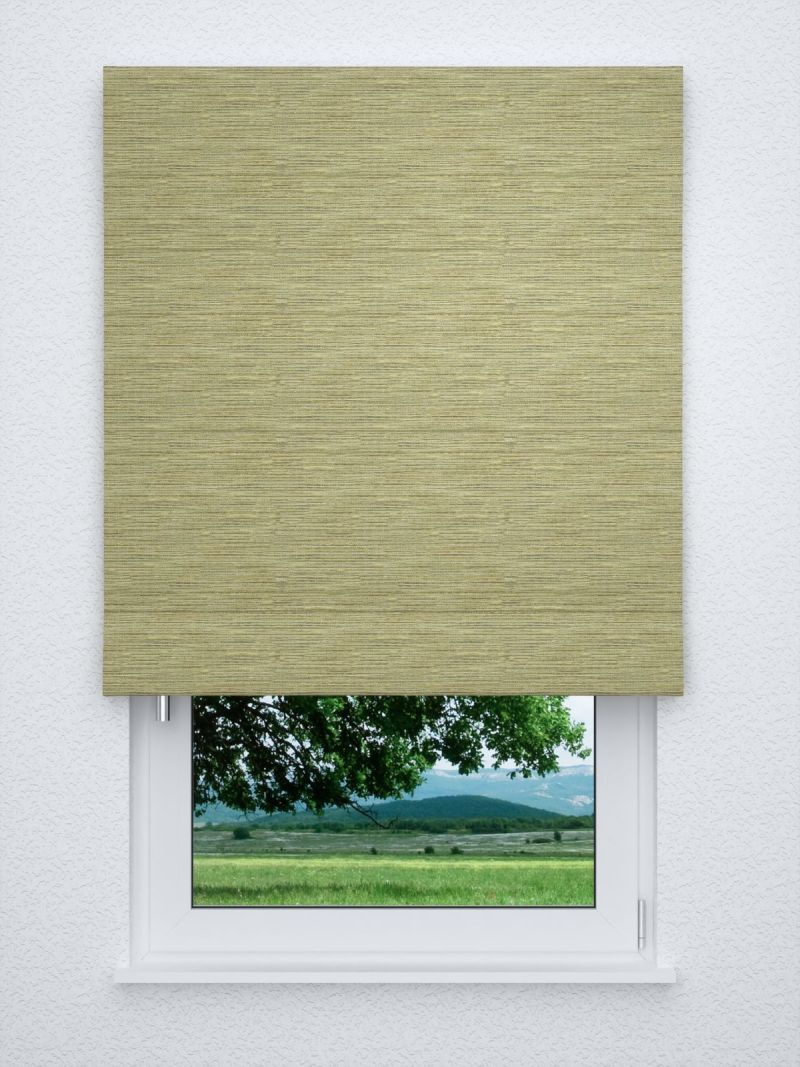 Raffrollo classic in grün