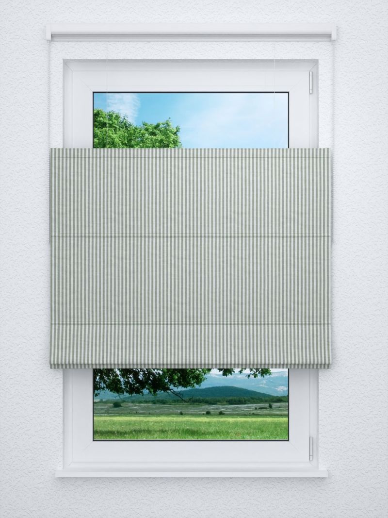 Raffrollo professional in Grün