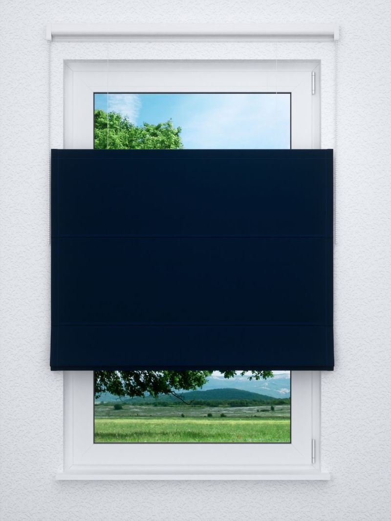 Raffrollo professional in Blau