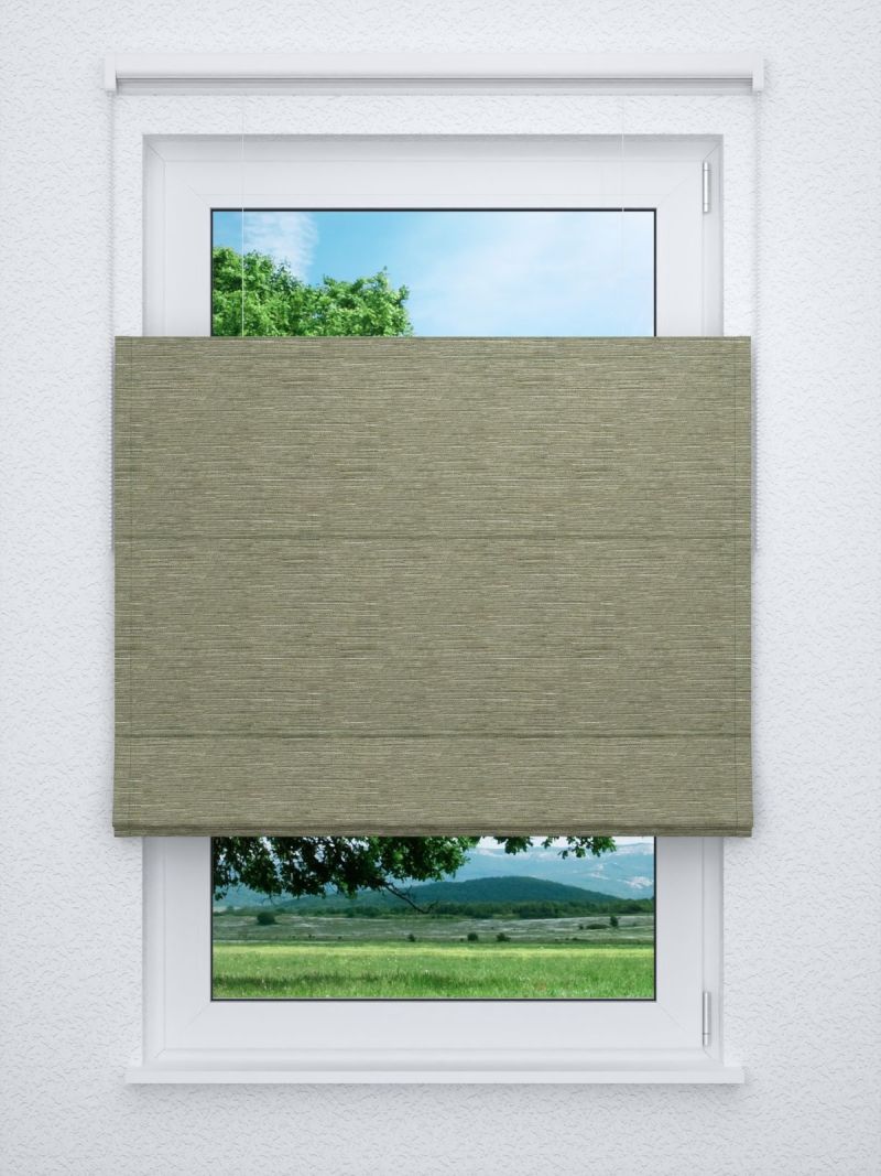 Raffrollo professional in grün