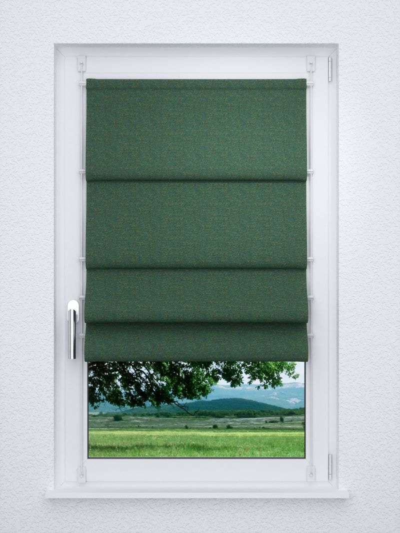 Raffrollo smart in grün