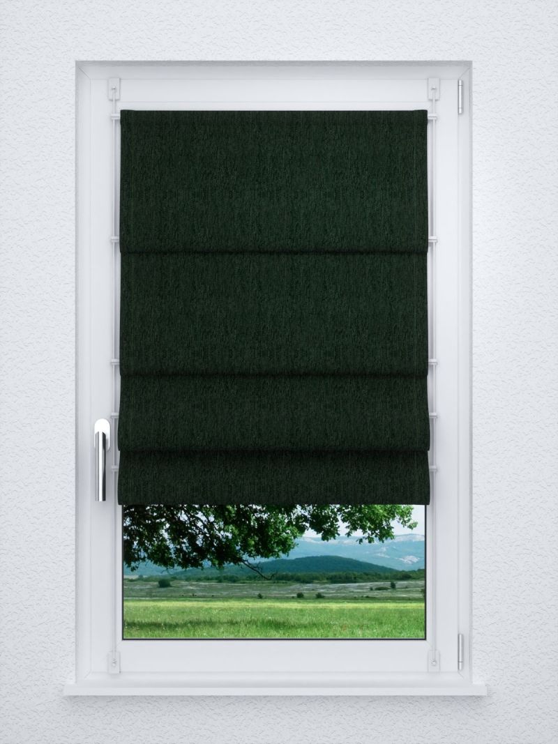 Raffrollo smart in grün