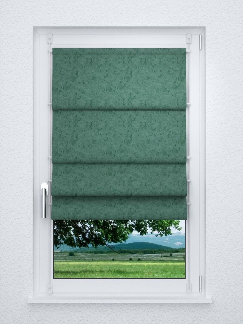 Raffrollo smart in grün