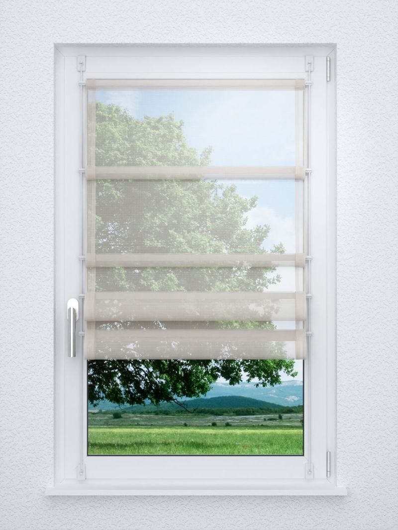 Raffrollo smart in Weiß