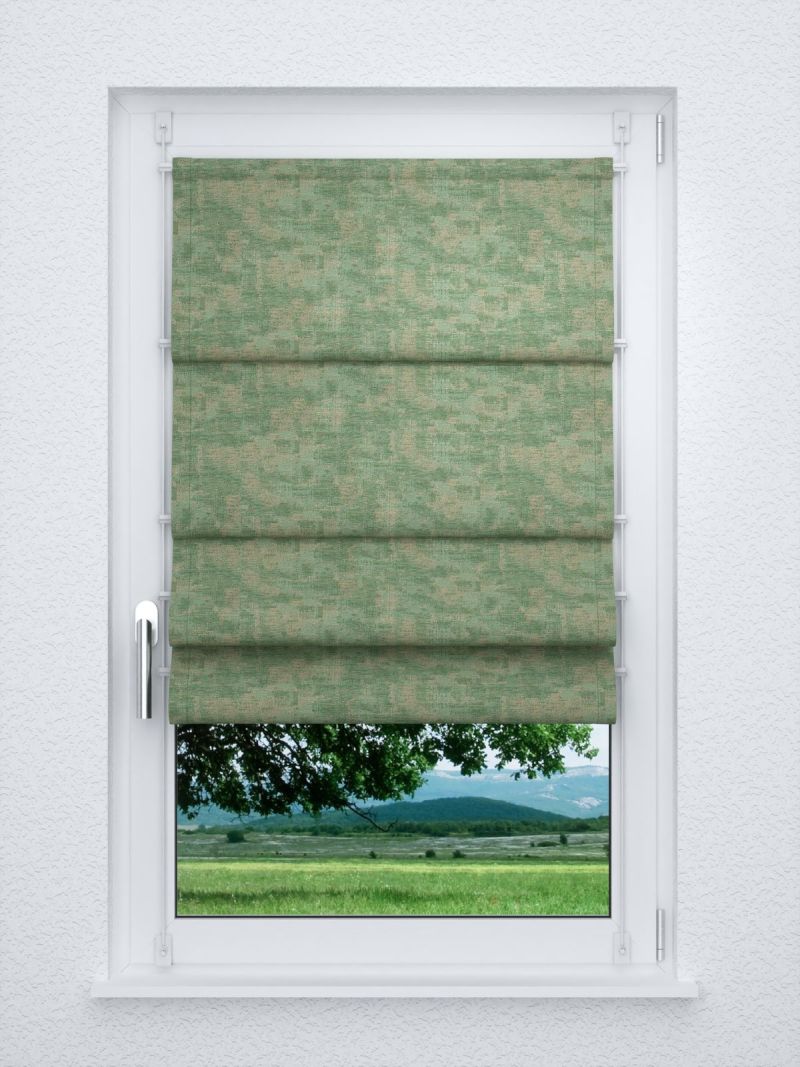 Raffrollo smart in grün