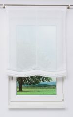 Lysel - Raffrollo Florina Reinweiß