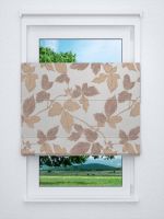 Raffrollo professional in Braun