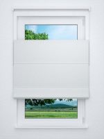 Raffrollo professional in weiß