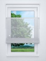 Raffrollo professional in weiß