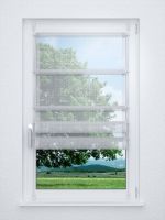 Raffrollo smart in weiß