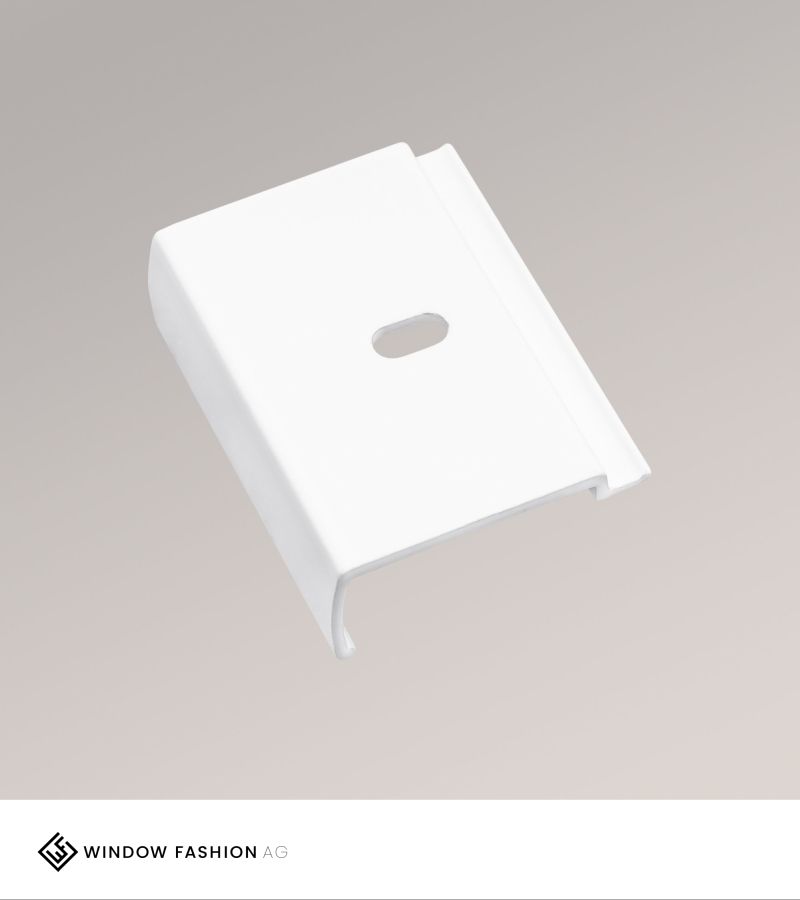 Verbindungsclip 2-spurig  weiß