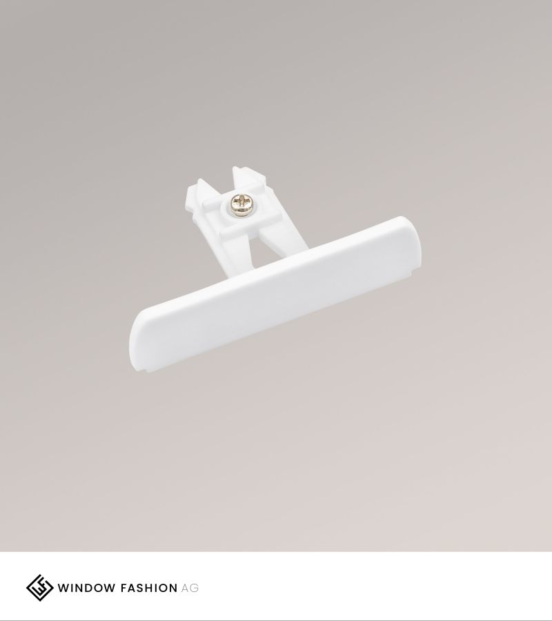 Endkappe Schiene 3-spurig  weiß