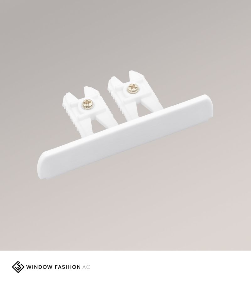 Endkappe Schiene 4-spurig  weiß