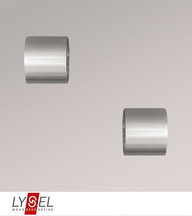 Lysel - 1 Paar Endstücke Kappe für Topaz-Stangen