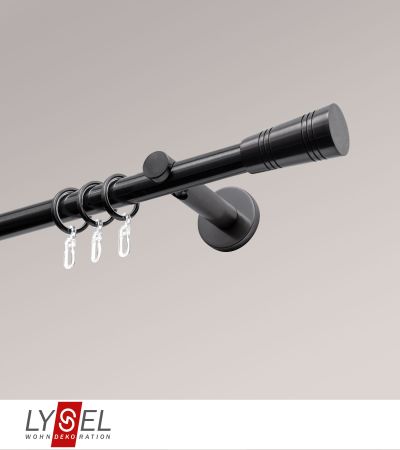 Lysel - SET Opal 640cm Träger offen mit Endstücke Cone in Titan