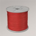 Vorschau Plisseeschnur #1W in Weiß Himbeerrot