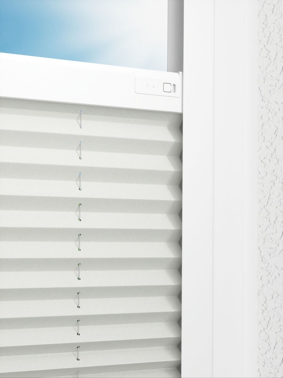 Detailansicht LYSEL HOME Plissee 201A Aralia BO