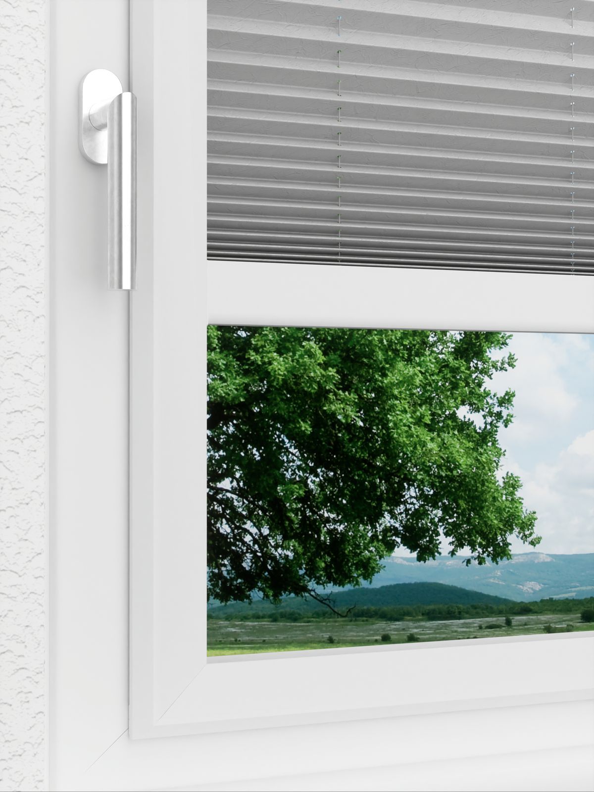 Detailansicht LYSEL HOME Plissee 239A Abelia Pearl