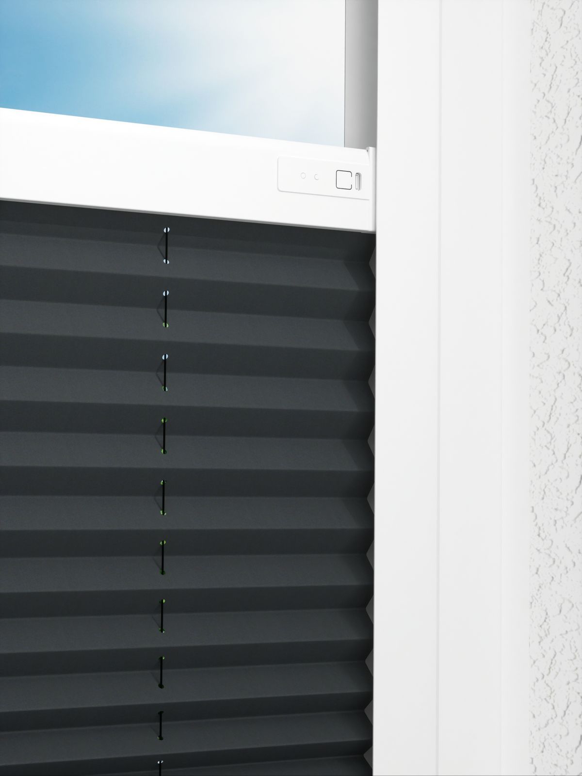 Detailansicht LYSEL HOME Plissee 116A Pinus BO